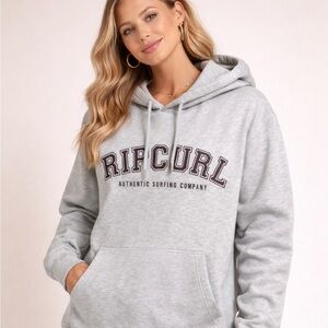 Rip Curl Light Gray Women's Hoodie